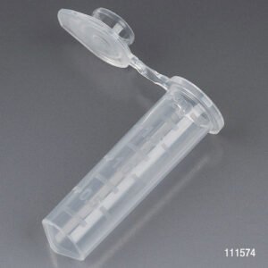 Microcentrifuge Tubes, 2 ml, PP, Snap Cap, Natural, Certified: Rnase, Dnase and Pyrogen Free, pack/500