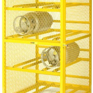 Gas Cylinder Storage Cabinet, Horizontal, 8 LPG Cylinders