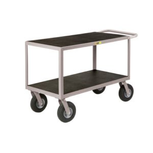 Flat-Handle Instrument Cart, Non-Slip, 30 x 48