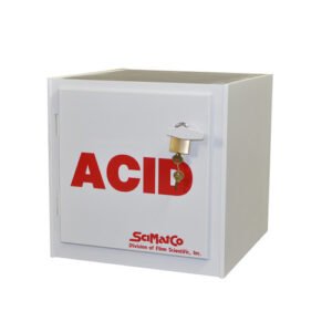 Non-Metallic Poly Acid Cabinet, 16" Bench Top Acid Cabinet