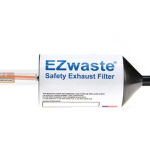 EZwaste® 110 Safety Vent Carbon Filter with Indicator, 1/4-28 UNF, each
