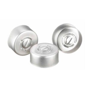 Wheaton® 13mm Crimp Seal, Center Tear-Out, Aluminum, Unlined, case/1000