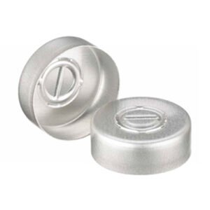 Wheaton® 20mm Crimp Seal, Center Tear-Out, Aluminum, Unlined, case/1000