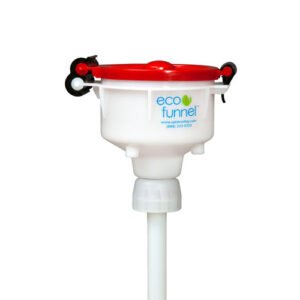 4" ECO Funnel® with 38-400 cap adapter for 38mm plastic jugs