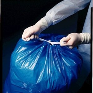 Linen bag, 31" x 41", Unlabeled, Blue, 1.5 mil, 250 per case