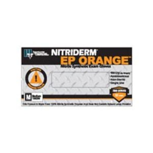Gloves, Exam, XXX-Large, Nitrile, Nonsterile, PF, Textured, 6.5 mil Finger Thickness, High Risk, Orange, 100 per box, 10 boxes per case