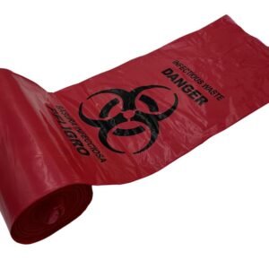 Waste bag BioHazard 37″ x 50″ Red